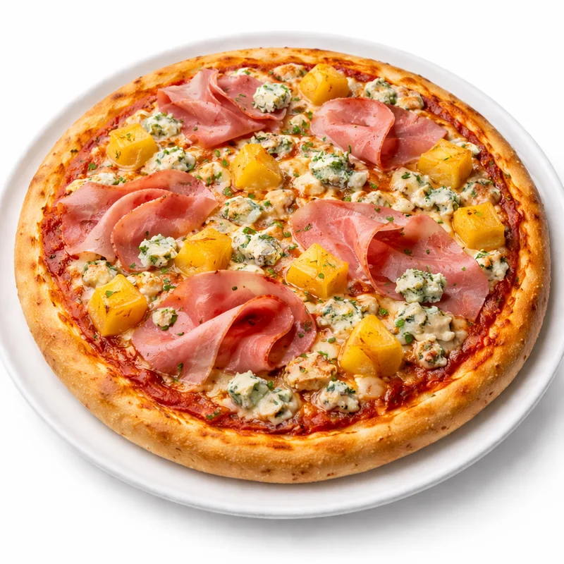 Americano pizza — amerikkalainen pizza Fudis House Espoossa