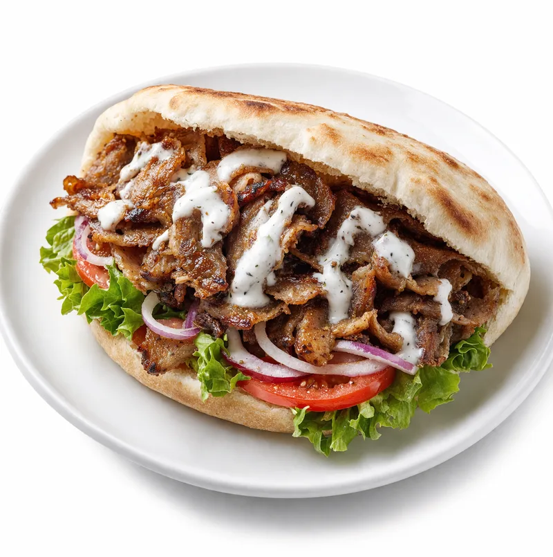 Pitakebab — kebab pitaleivässä Fudis House Espoossa